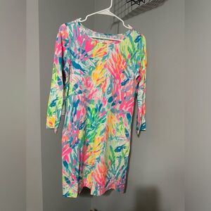 Lilly Pulitzer 3/4 sleeve dress. Size Small